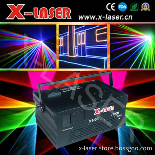 Mini12W RGB Full Color Animation Laser Light